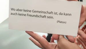 "Wer bin ich? Wer will ich sein? - Vom Ich zum Wir"