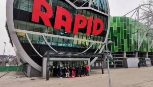Besuch beim SK Rapid am 19. Jänner 2023