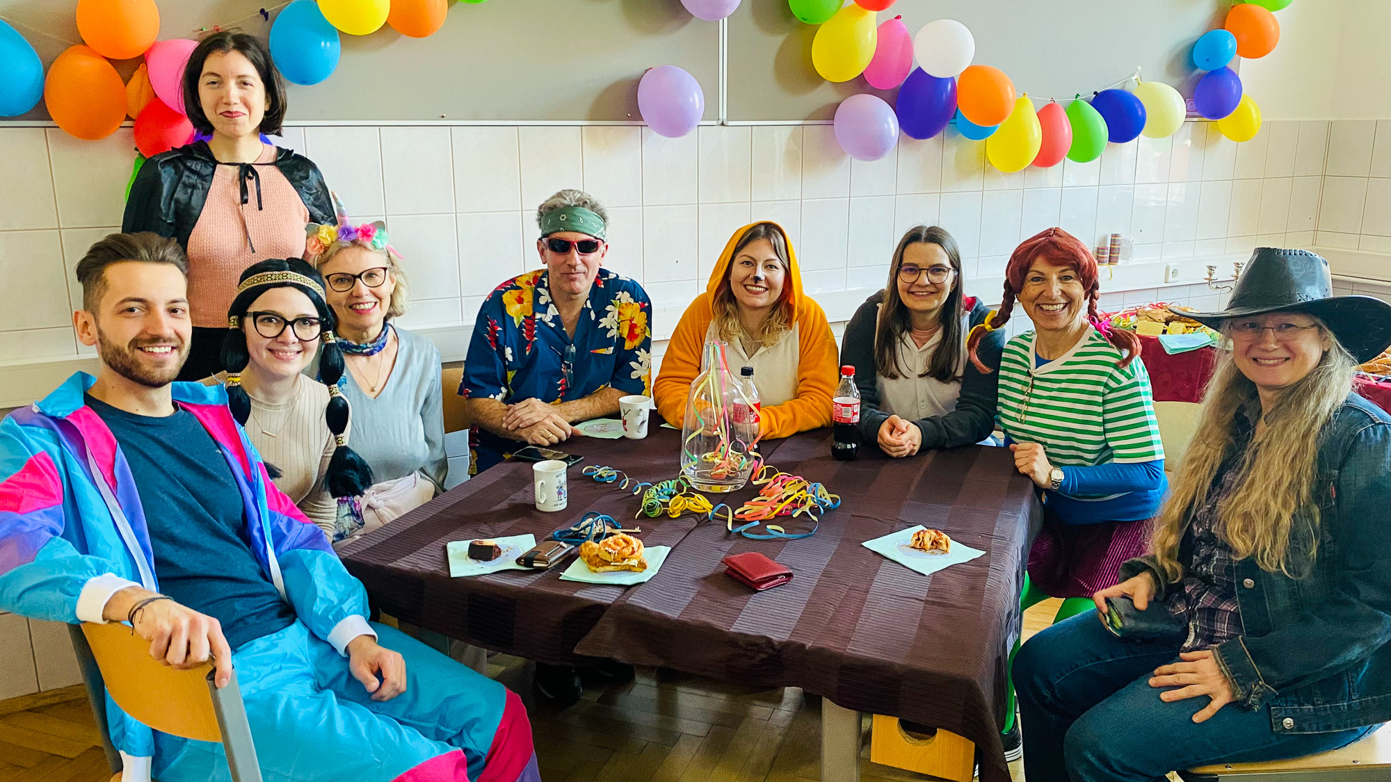 Kunterbunter Faschingsdienstag
