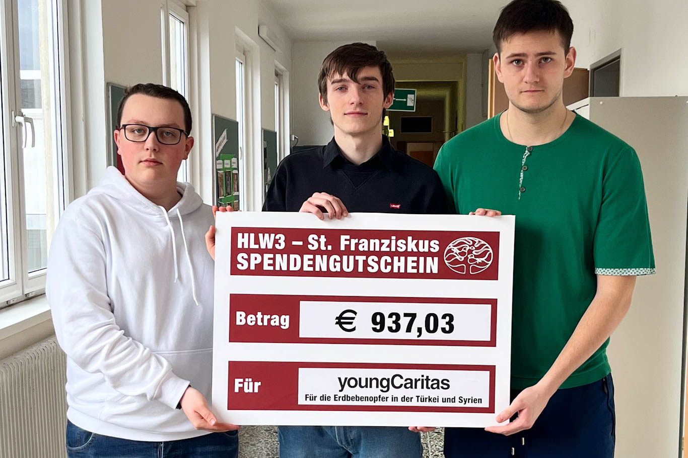 Spendenaktion für Erdbebenopfer