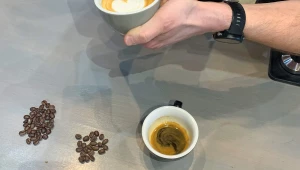 Latte Art Kurs am Vienna Coffee College