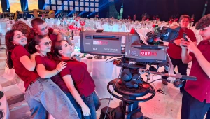 Die HLW3 bei der Lotterien Sporthilfe-Gala